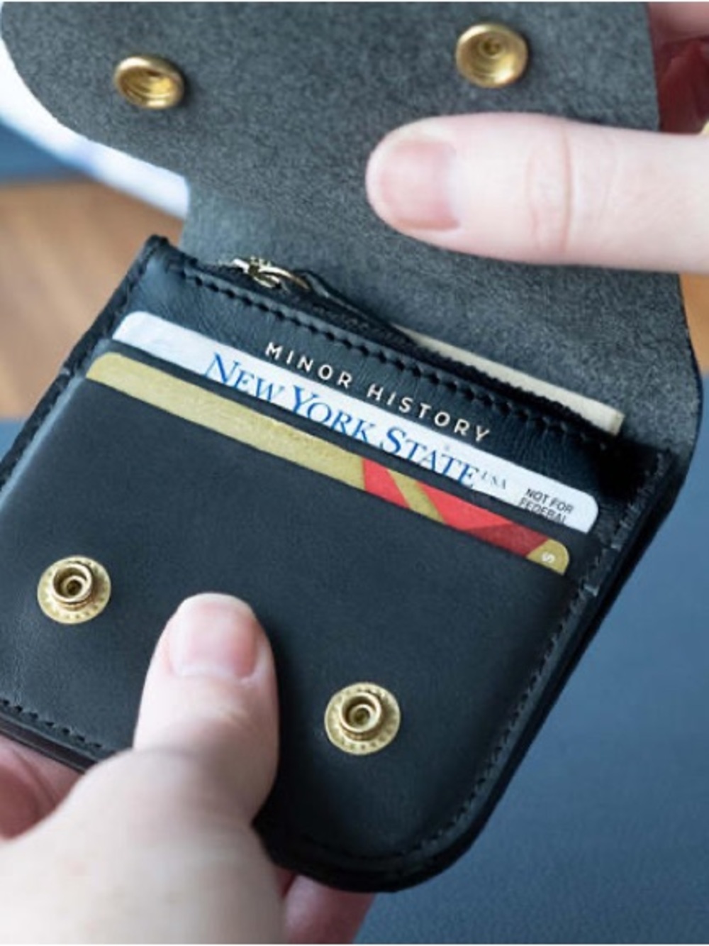 Minor History Little Ledger Wallet